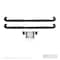 Westin Automotive 19-C SILVERADO/SIERRA 1500 CREW CAB BLACK PLATINUM 4 OVAL NERF BARS 21-4135 - alternate 4